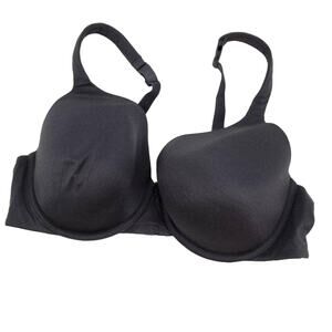 Cacique Intuition Full Coverage Underwire Dark Gray Bra Size 40C